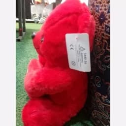 عروسک پولیشی خرس قلب بدست نشسته — تصویر ۴