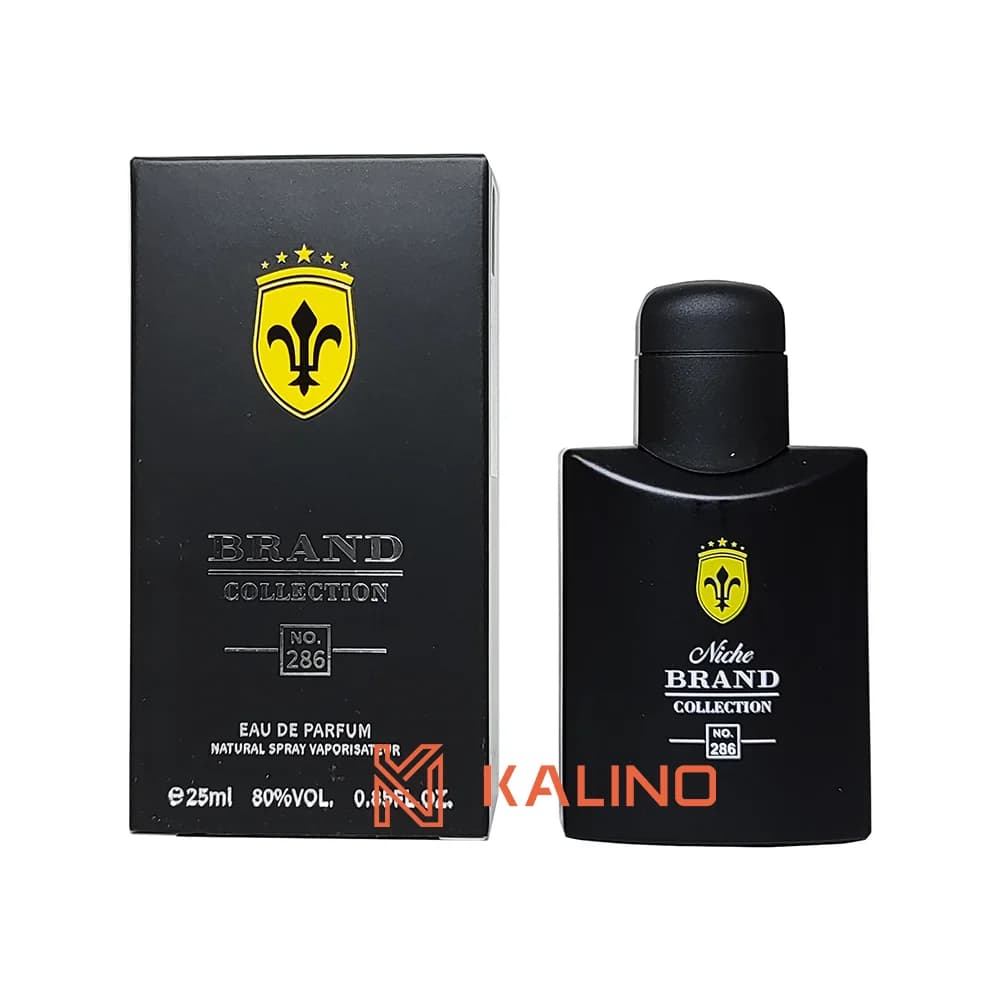 ادکلن مردانه فراری مشکی-اسکودریا بلک برند کالکشن کد 286 حجم 25 میل | Brand Collection Ferrari Scuderia Black — تصویر ۳