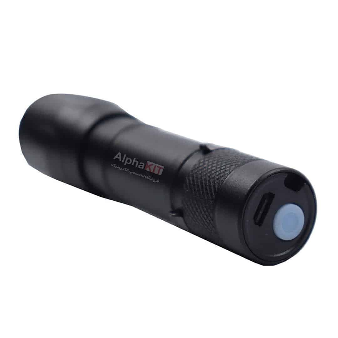 چراغ قوه پلیسی مدل XPE + COB Light — تصویر ۲
