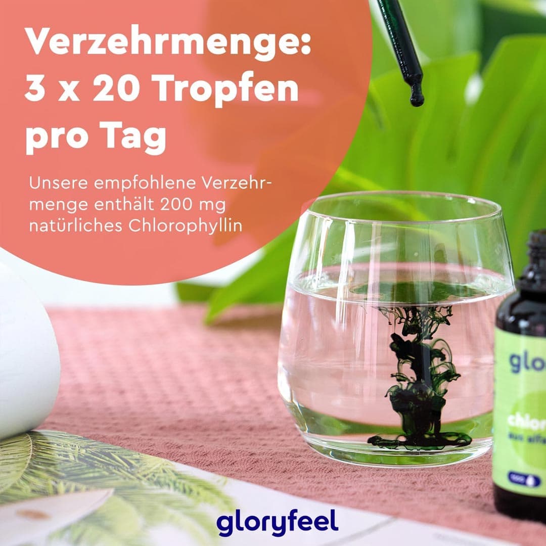 کلروفیل مایع گلوری فیل مدل Chlorophyll Alfalfa حجم 30 میلی لیتر — تصویر ۵