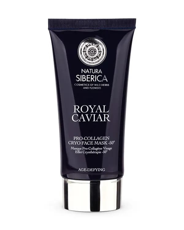ماسک صورت کرایو پروکلاژن ناتورا سیبریکا مدل Royal Caviar حجم 50 میل