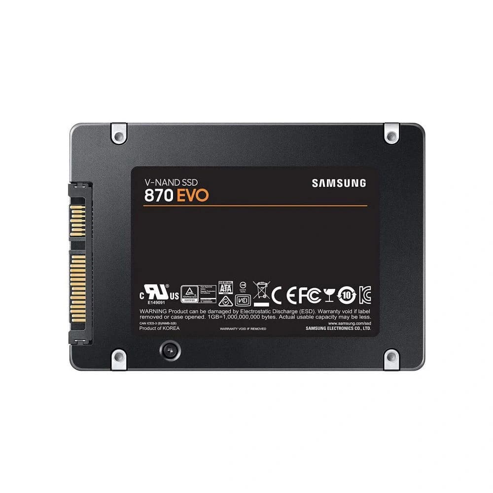 حافظه ssd سامسونگ مدل 870 Evo ظرفیت 4 ترابایت — تصویر ۷