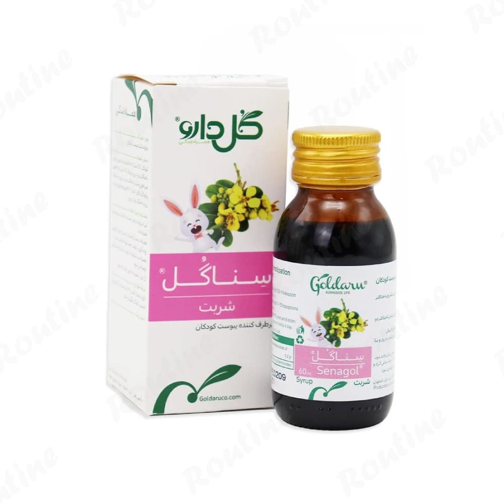 شربت سناگل گل‌دارو 60 میلی‌لیتر
