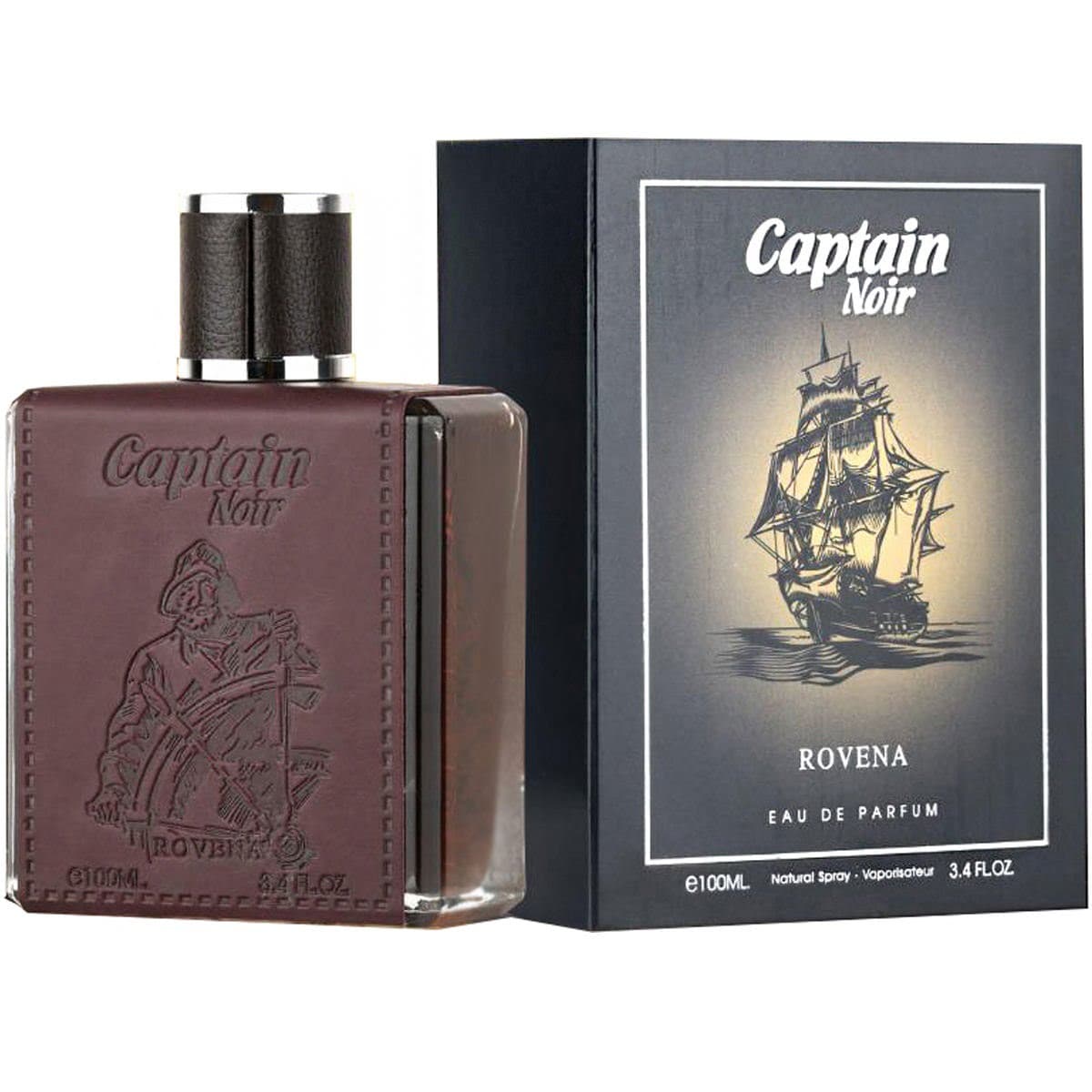 عطر ادکلن مردانه روونا شرکتی کاپیتان بلک حجم 100 میل