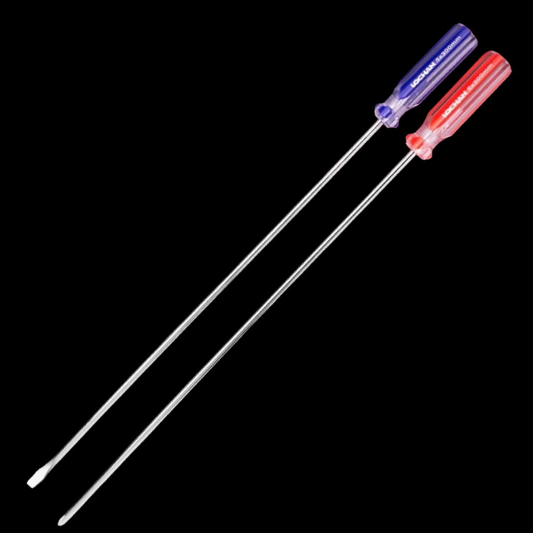 پیچ گوشتی نباتی کریستالی چهار سو 5*300 LOCHAN