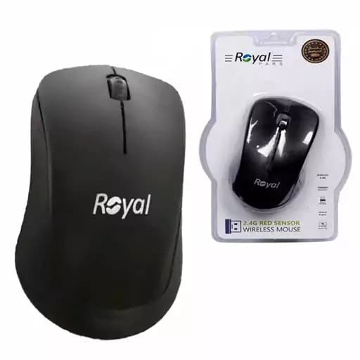 ماوس بی سیم رویال مدل MW-212 کد 3048