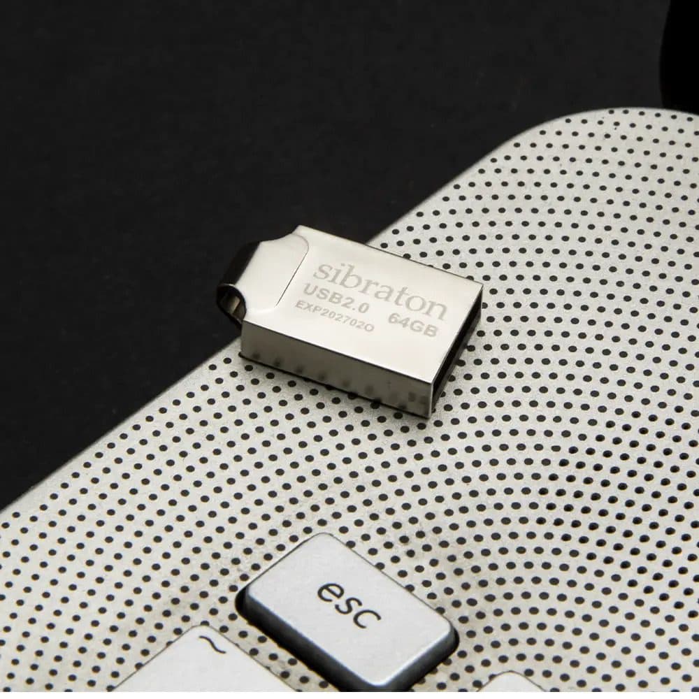 فلش مموری Halftone سیبراتون USB Flash Drive 2.0 SF2509 ظرفیت64 گیگابایت کد 8307-8308 — تصویر ۳