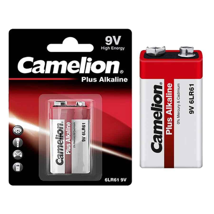 باطری کتابی کملیون آلکالاین پلاس Camelion Plus Alkaline 9v کد 2810