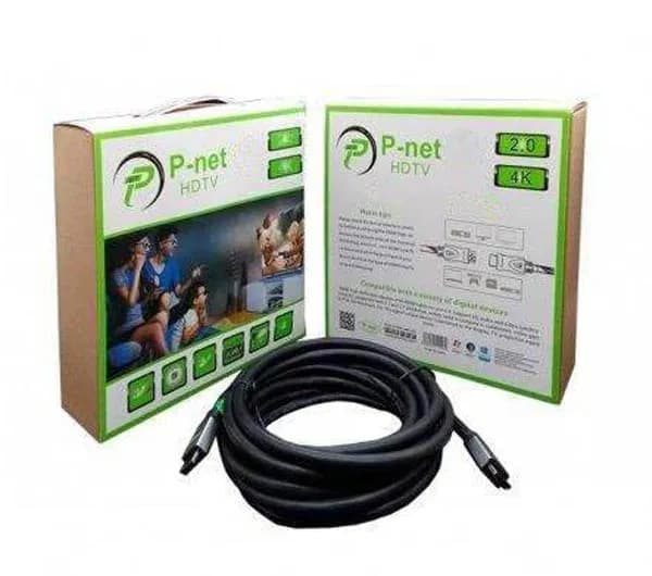 کابل HDMI پی نت مدل FPv2 4K طول 10 متر کد 2054
