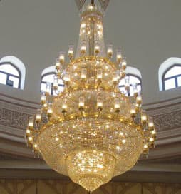 لوستر بزرگ کریستالی کهکشان