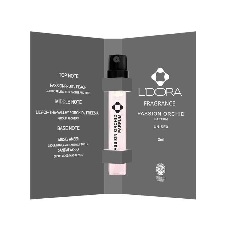 تستر پرفیوم PASSION ORCHID لدورا فرگرنس — تصویر ۲