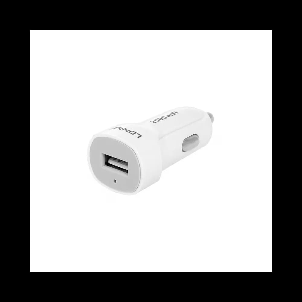 شارژر فندکی الدینیو مدل DL-C17 به همراه کابل تبدیل microUSB