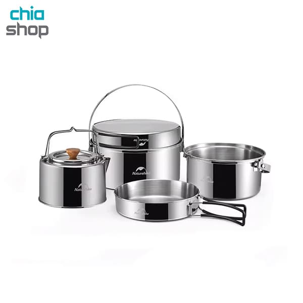 ست قابلمه استیل 3 در 1 نیچرهایک مدل NH22CJ005