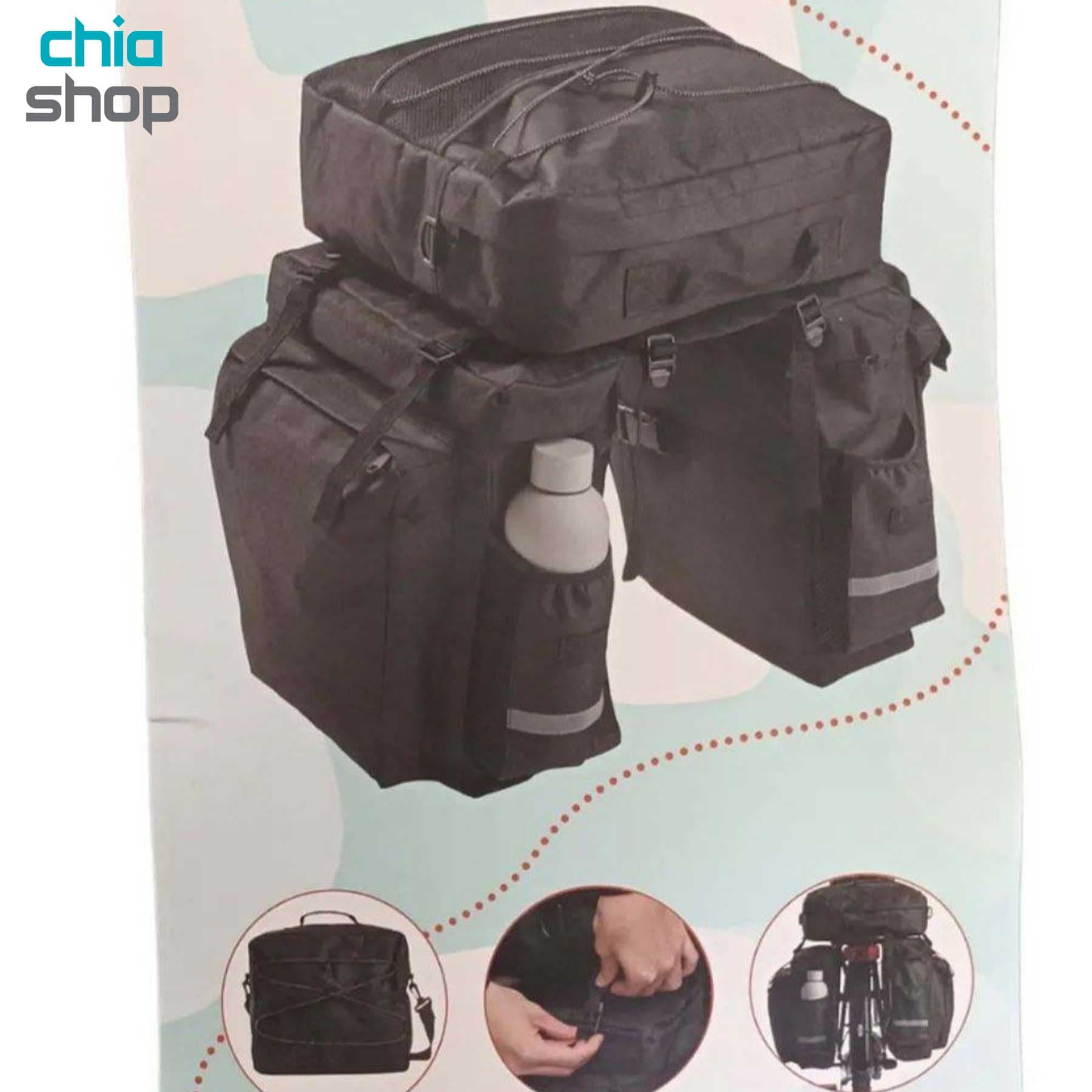 کیف خورجینی دوچرخه مدل BE1111 — تصویر ۴
