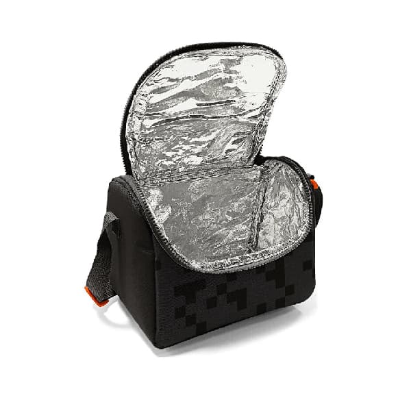 کیف ظرف غذا کورال های طرح بلوک مشکی کد 22794 — تصویر ۳