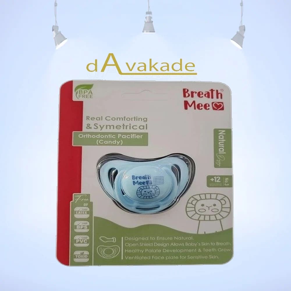BREATH ME پستانک ارتودنسی طرح تامی بدنه مات رنگی سایز 3 کد ST12