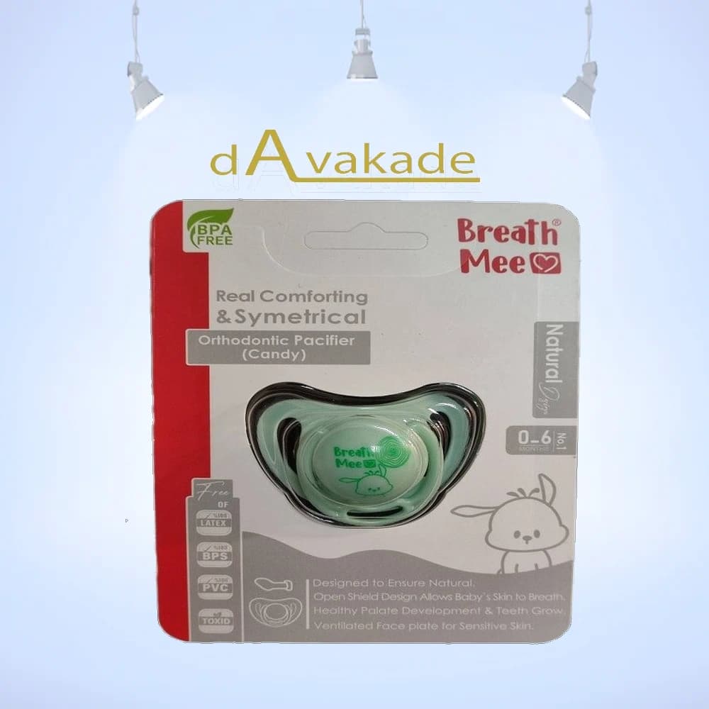BREATH ME پستانک ارتودنسی طرح تامی بدنه مات رنگی سایز 1 کد ST10