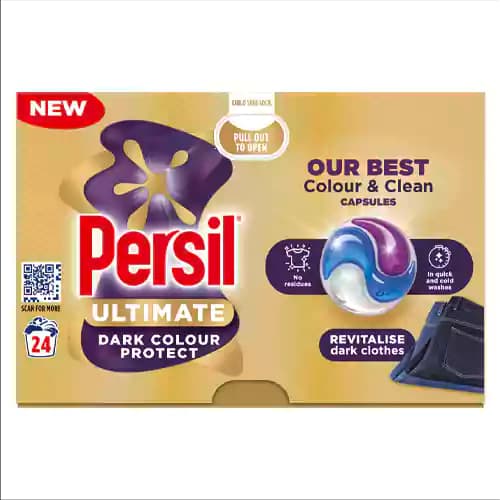 قرص ماشین لباسشویی هلندی پرسیل مناسب لباس های تیره persil Ultimate Dark colour