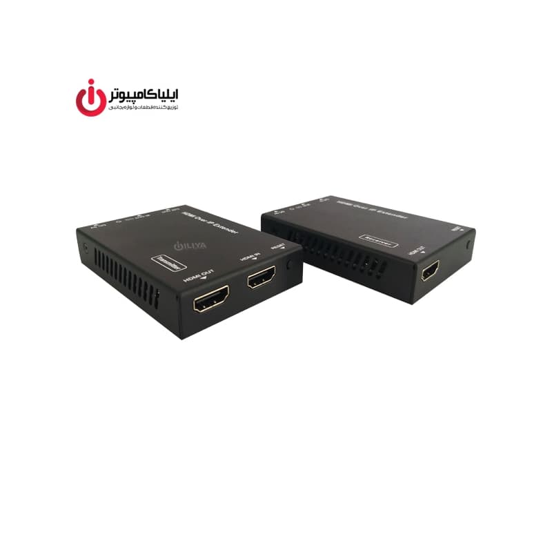تقویت کننده طول کابل HDMI از طریق شبکه فرانت 150 متری + آداپتور مدل FN-E512 — تصویر ۲