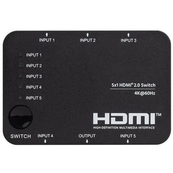 سوئیچ تصویر 5 پورت HDMI فرانت مدل FN-S251 — تصویر ۵