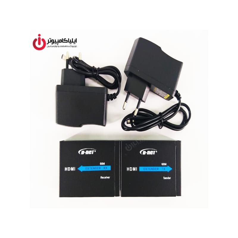 تقویت کننده طول کابل HDMI از طریق شبکه دی نت 60 متری — تصویر ۳
