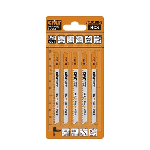تیغ اره عمود بر MDF سی ام تی مجموعه 5 عددی مدل JT101BR-5
