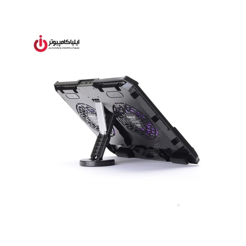 کول پد نوت بوک هترون مدل HCP-125 دو فن — تصویر ۳
