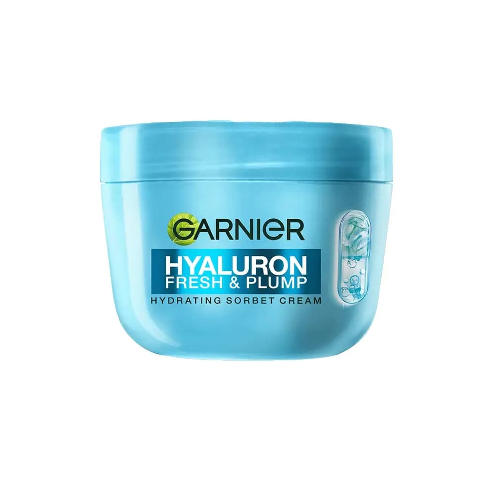 کرم آبرسان هیالورون گارنیر Garnier مدل Fresh & Plump حجم 85 میل