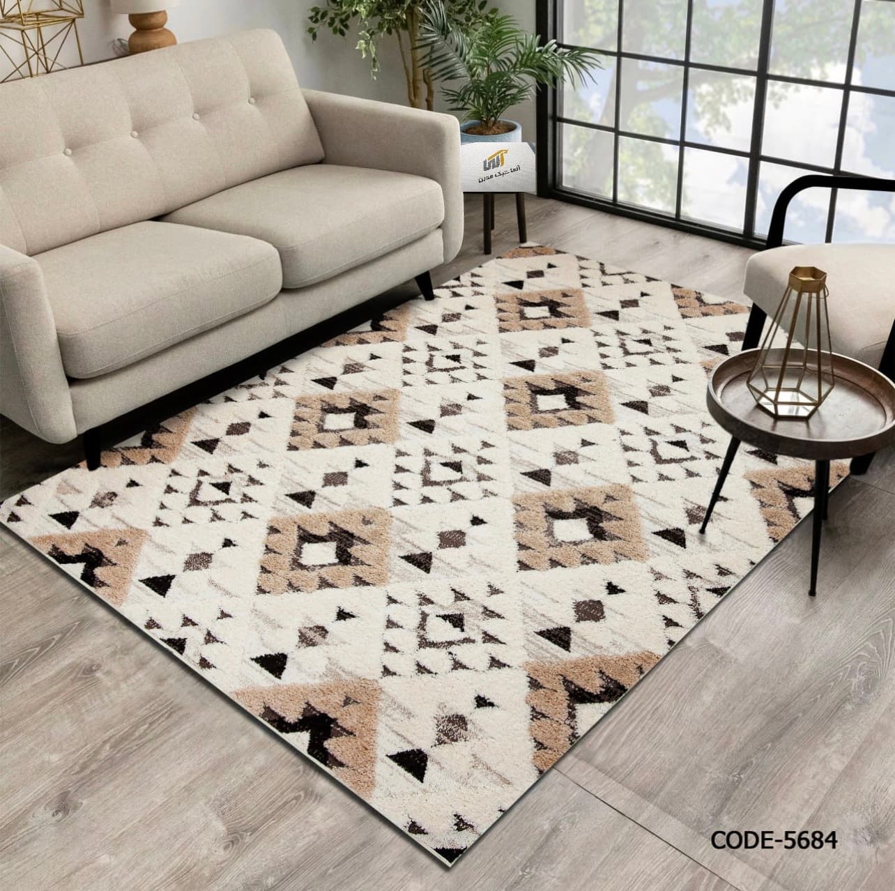قالیچه طرح مدرن کد RUG-MOD-936