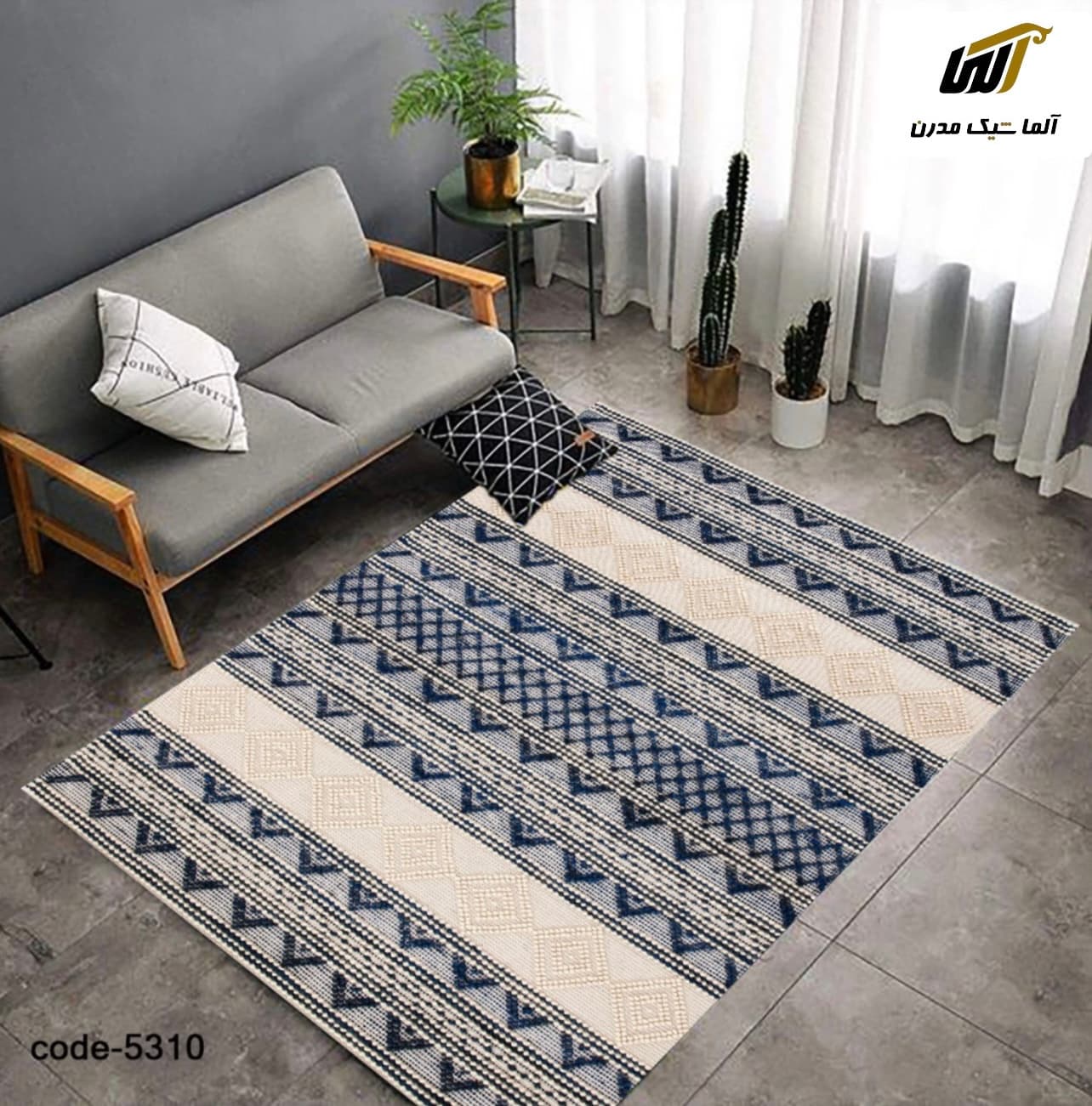 قالیچه طرح مدرن کد RUG-MOD-927