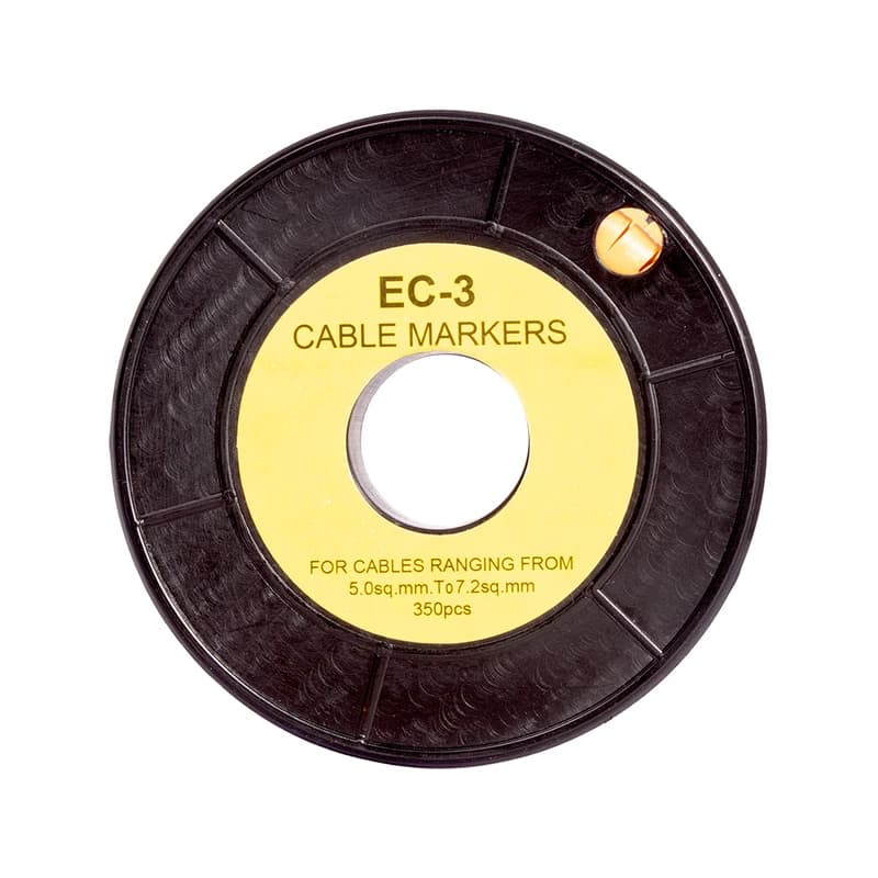 شماره سیم حلقوی مدل EC-3-S بسته 350 عددی کد k15887 — تصویر ۲