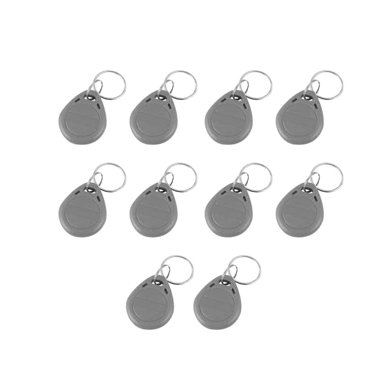 تگ جاسوئیچی مدل GRAY125 بسته 10 عددی رنگ طوسی کد k15846