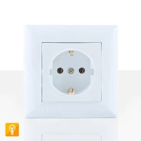 پریز برق ارت دار پارت برق ایرانیان مدل لوکس کد k15706