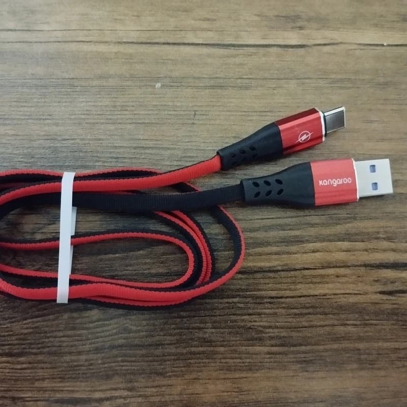 کابل تبدیل USB به USB-C کانگرو مدل کنفی K-110 طول 1 متر کد k15687 — تصویر ۲