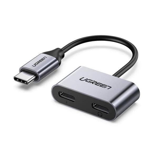 هاب دو پورت USB-C یوگرین مدل CM232-60165 کد k14819 — تصویر ۲