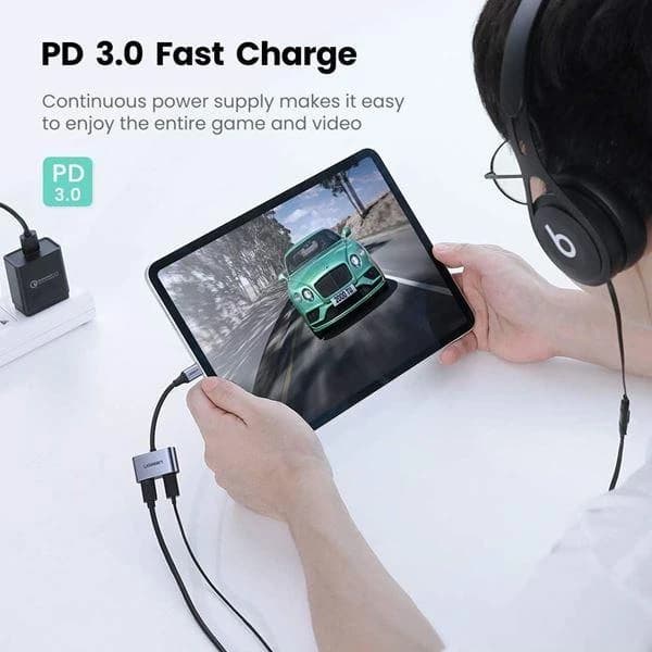 هاب دو پورت USB-C یوگرین مدل CM232-60165 کد k14819 — تصویر ۳