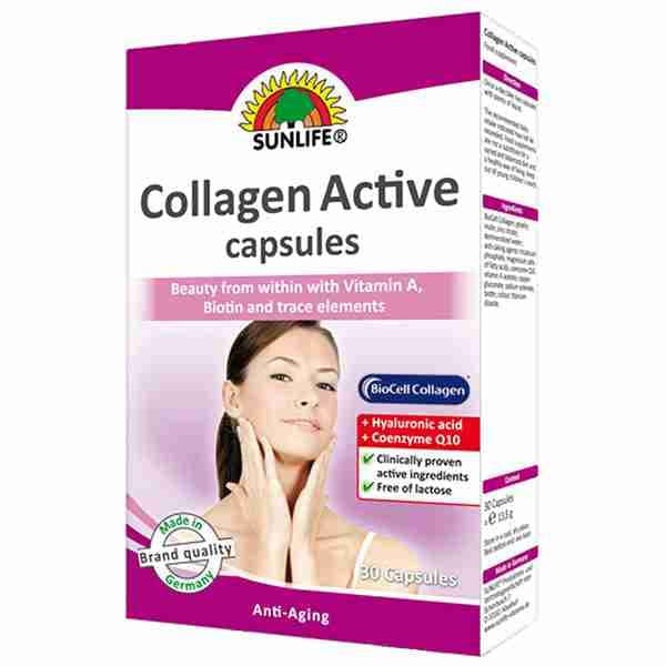 کپسول کلاژن اکتیو سان لایف | Sun Life Collagen Active Capsule