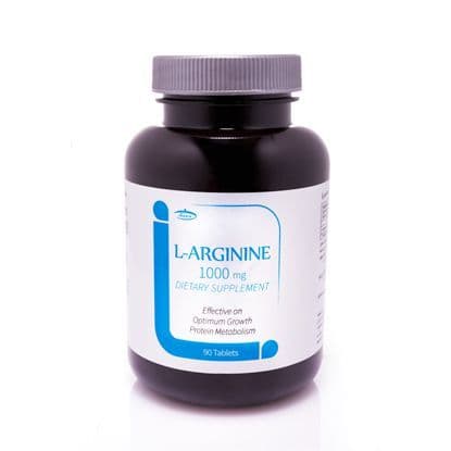 قرص ال آرژنین ۱۰۰۰میلی ۹۰ عددی | L Arginine 1000mg 90 tablets