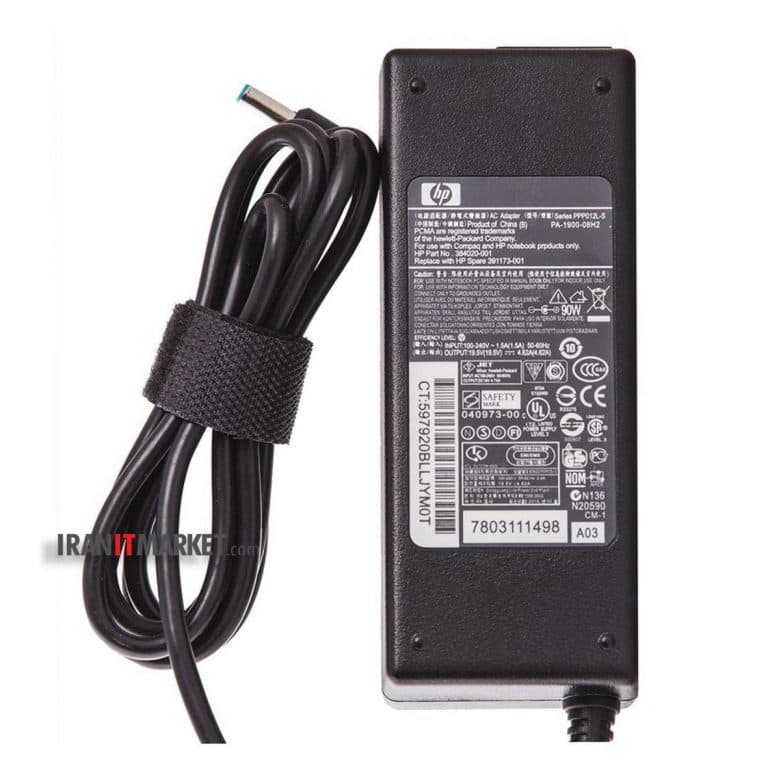 آداپتور و شارژر لپ تاپ اچ پی Adaptor hp pavilion 15-d053cl 90WAT