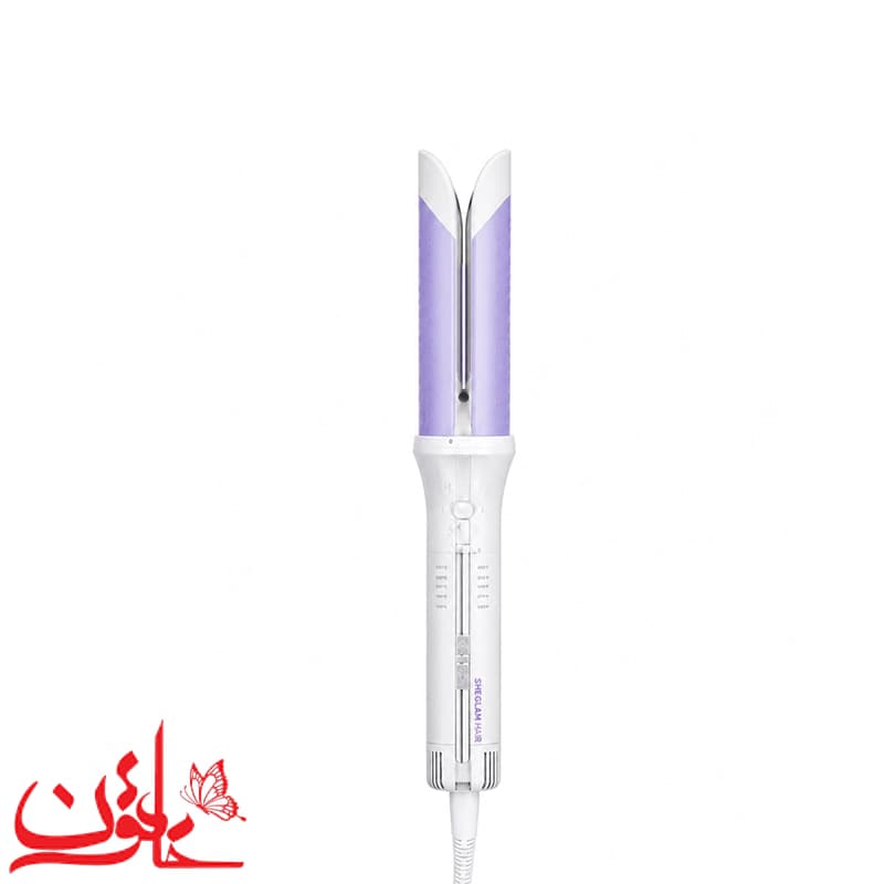 فر کننده مو شیگلم ایرفلو بنفش سایز 25