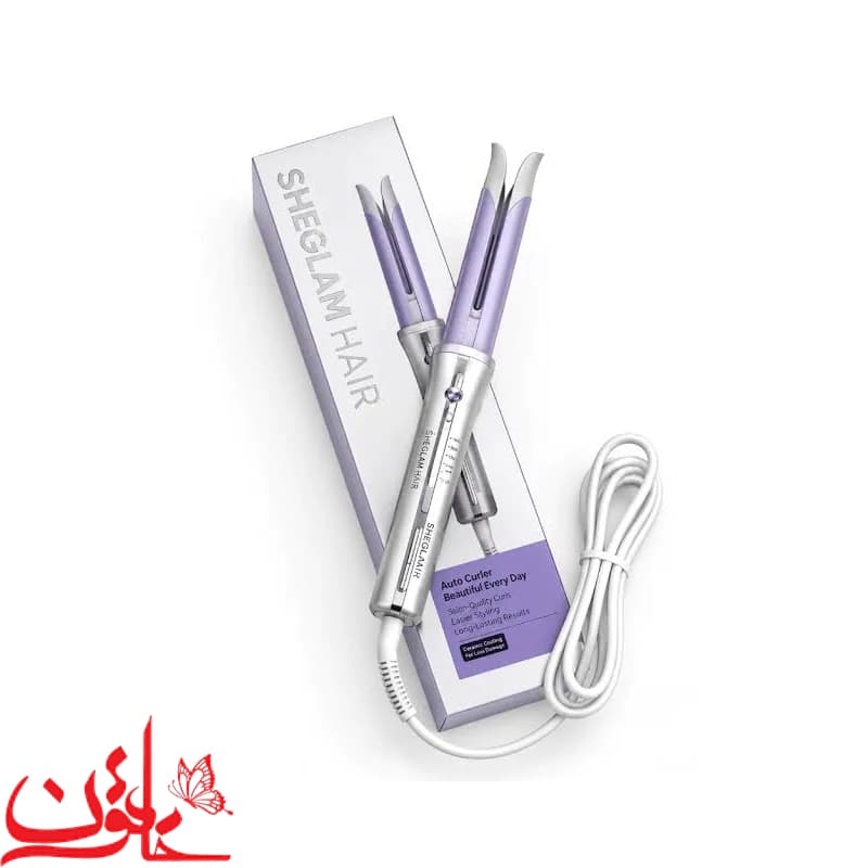 فر کننده مو شیگلم ایرفلو بنفش سایز 25 — تصویر ۶