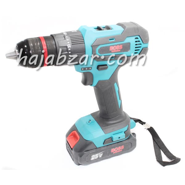 دریل شارژِی 25 ولت چکشی باس مدل v2m25b