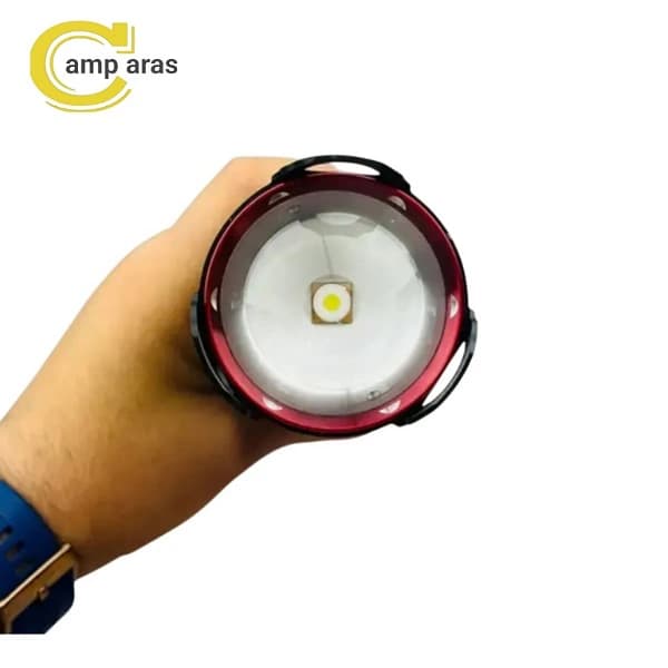 چراغ قوه زوم دار اسمال سان مدل ZY-T710 شارژی — تصویر ۴