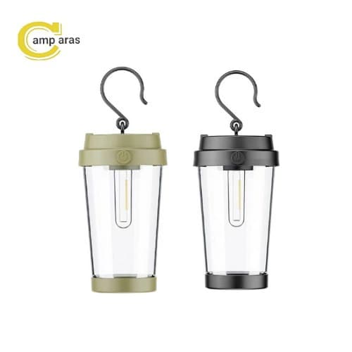 چراغ فانوسی آویز و رومیزی کمپینگ تکتاپ مدل 1539067DJ