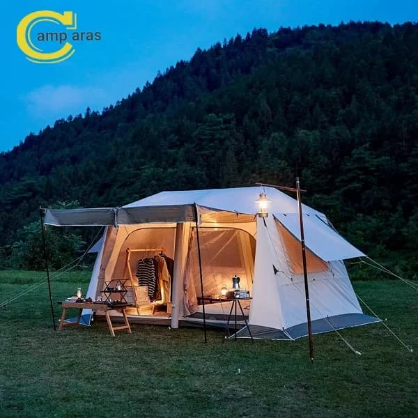 چادر بادی 4 نفره نیچرهایک Village 8.5 مدل CNK2300ZP019 — تصویر ۴
