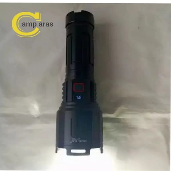 چراغ قوه شکاری اسمال سان مدل ZY-T336 زوم دار شارژی — تصویر ۵