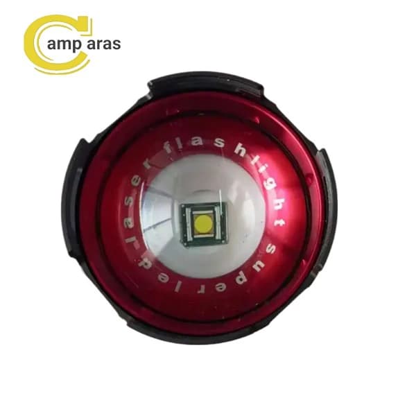 چراغ قوه شکاری اسمال سان مدل ZY-T336 زوم دار شارژی — تصویر ۴