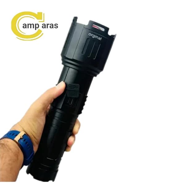 چراغ قوه شکاری اسمال سان مدل ZY-T336 زوم دار شارژی — تصویر ۶