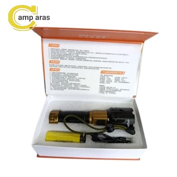 چراغ قوه زوم دار اسمال سان Small Sun ZY-T306 شارژی — تصویر ۶