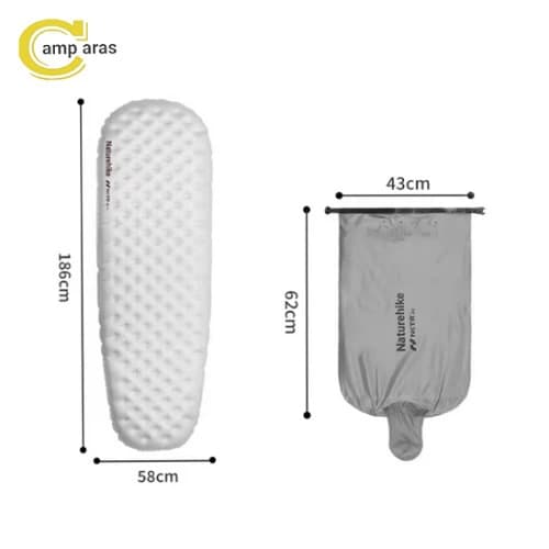 زیرانداز بادی کمپینگ نیچرهایک مدل CNK2450WS015 — تصویر ۲